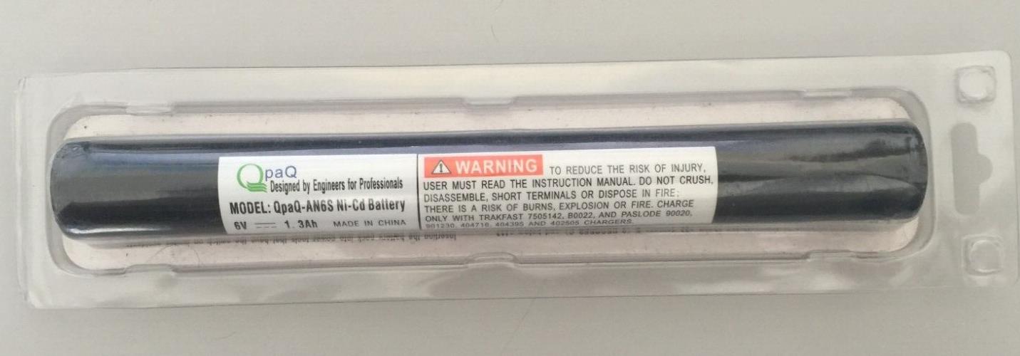 6V Ni-Cad 402500 Replacement Battery for Paslode and Ramset Trakfast Power Tools