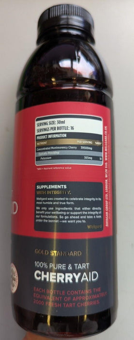 Tart Cherry Juice, CherryAid 100% Concentrated Montmorency  EXP05/24