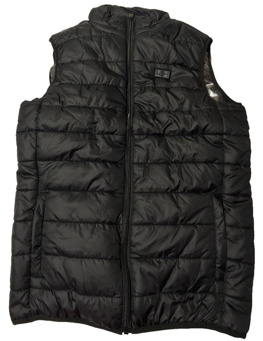 Women's Heated Front & Back Gilet - Requires Battery Pack - Black - Large