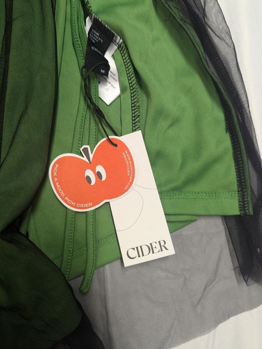 Cider Olive Green Dress Medium