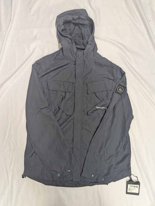 Marshall Artist Nylite Overshirt Slate Blue Medium