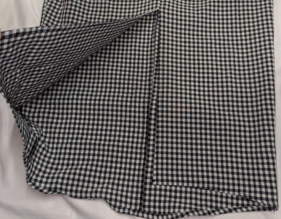 Mango Green Checkered Dress - Small