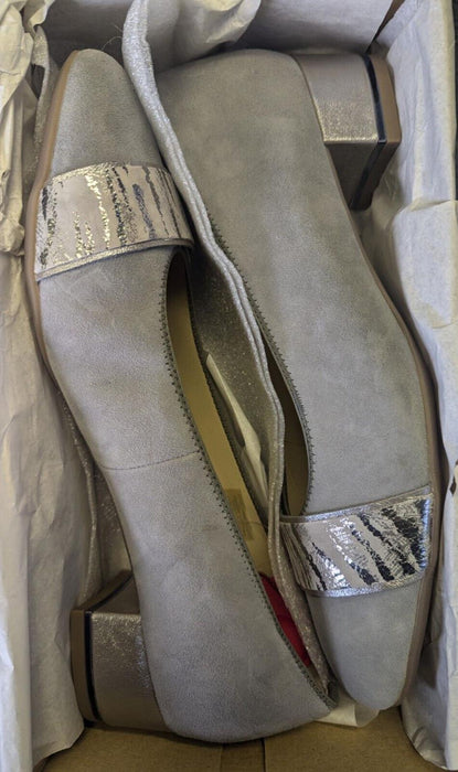 Ara 12-11836 Pump Grey/Silver Suede UK 7.5