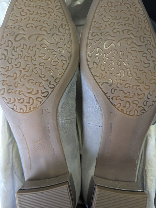 Ara 12-11836 Pump Grey/Silver Suede UK 7.5