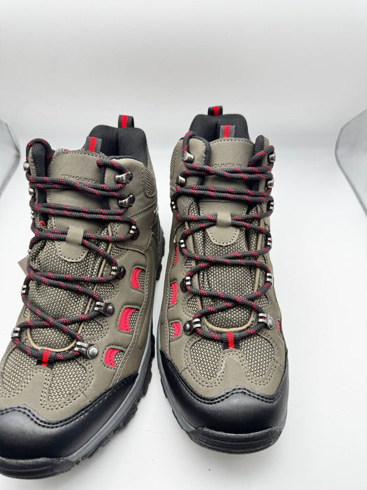 Mountain Warehouse Adventurer Mens Waterproof Boots Hiking Shoes Grey UK 7.5