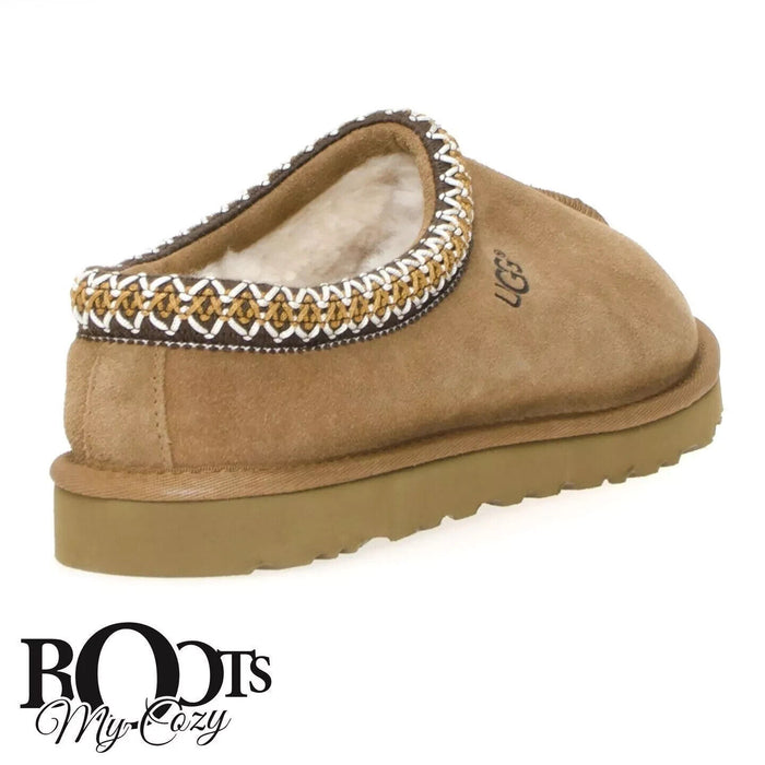 UGG W 5955 Tasman Chestnut Suede Sheepskin Slippers UK 4 US 6