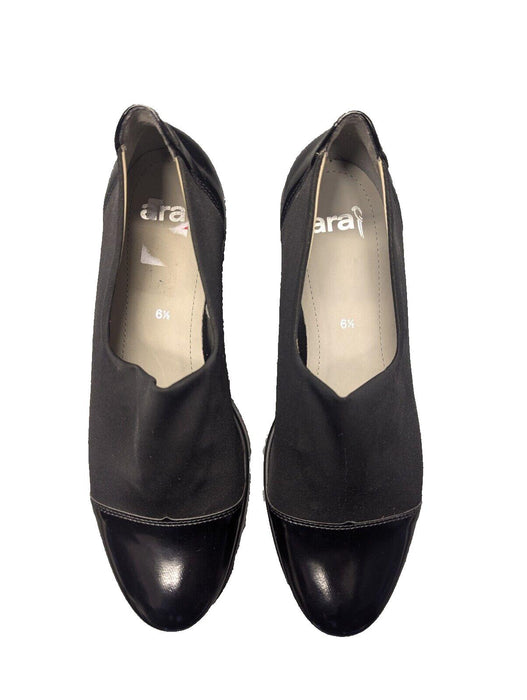ARA 12-41507 Slip On Shoe Black UK 6.5