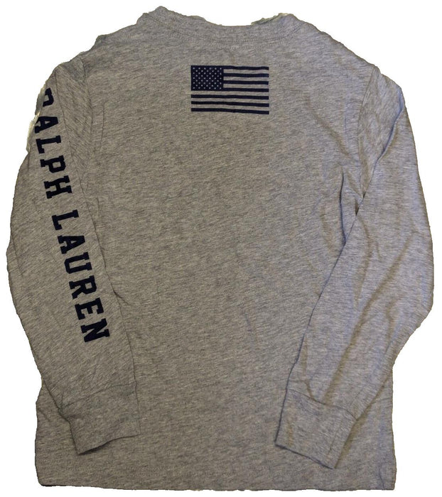 Ralph Lauren Long Sleeve T-Shirt Grey - 4 Toddler