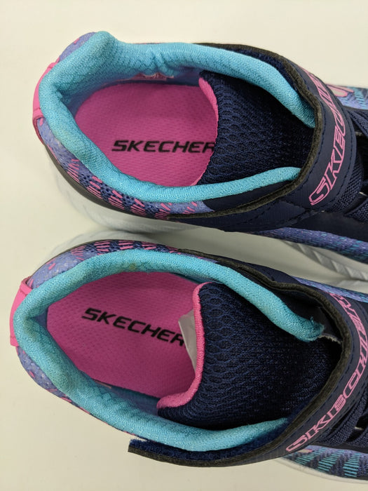 Skechers Microspec Plus Disco Dreaming Girls Sneakers Size UK 12