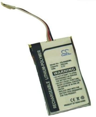 Cameron Sino Battery For iPod ipod nano 2GB, 4GB 400mAh CS-NANOSL