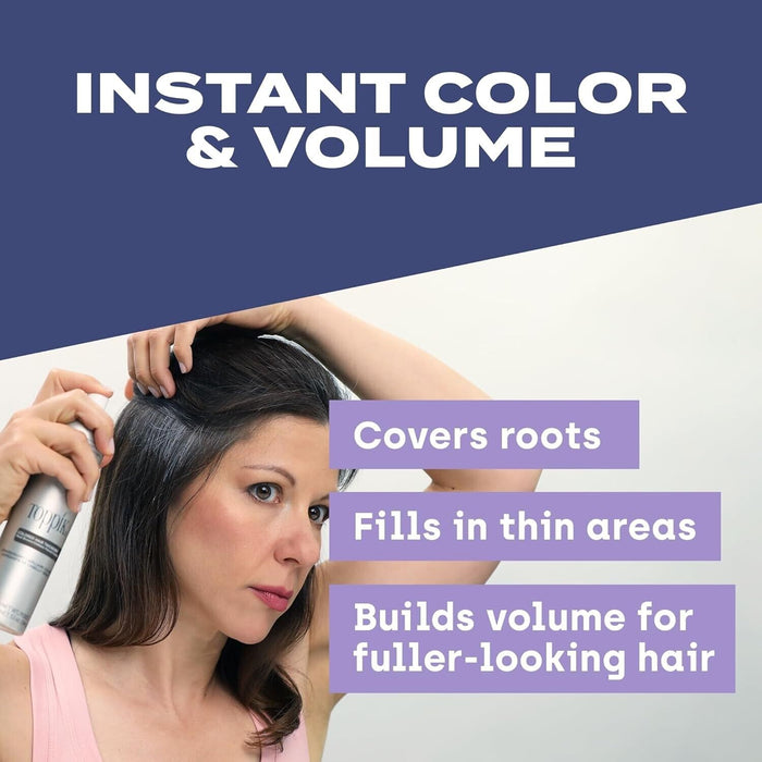 Toppik’s Coloured Hair Thickener  Spray 180ml - Conceal Hair Thinning in Seconds