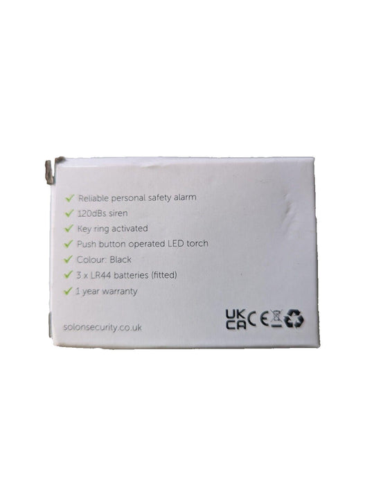 Essentials Personal Alarm and Torch