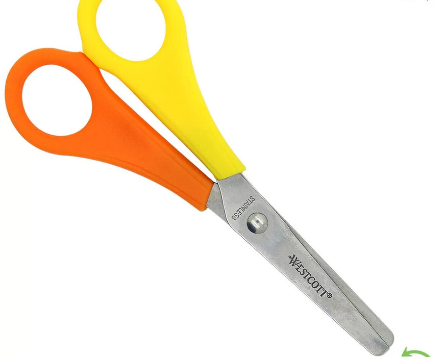 Westcott 13cm Children's Scissors 2 Pack