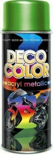 DECO COLOR METALLIC GLITTER METALIZED SPRAY PAINT 400ML GREEN
