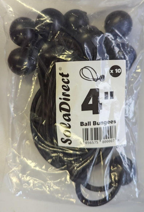 10x Sola Direct 4" Ball Bungees