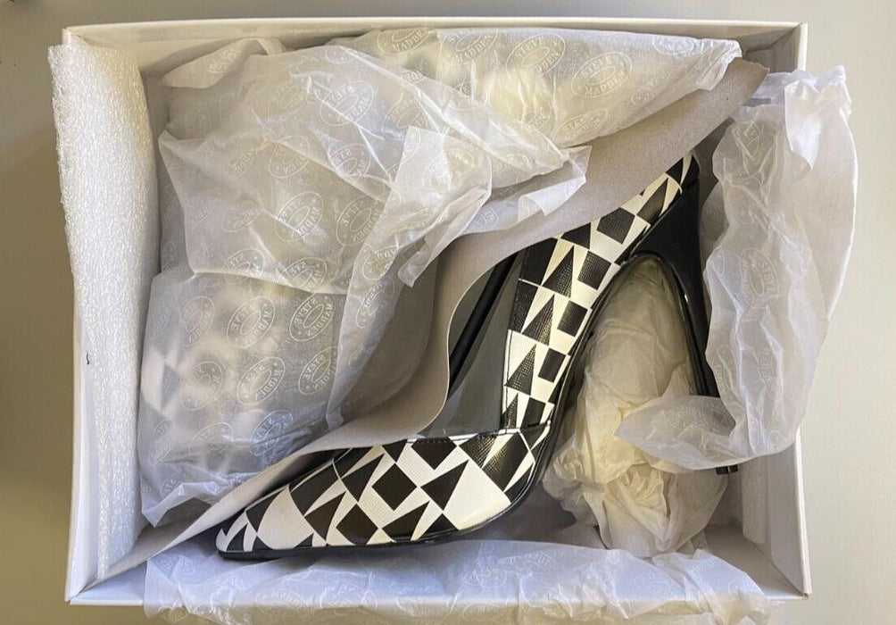 Steve Madden Stiletto 'Wileen' Black and White High Heels UK 3 / 35