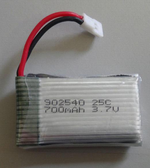 Syma X5 X5HC X5HW X5UC X5UW RC Drone Quad 25C Battery - 3.7V 700mAh - 902540