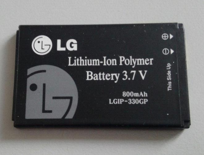Used LG LGIP-330GP Battery for LG KS360 KT520 KF300 KM380 GM210 KF240 800mAh