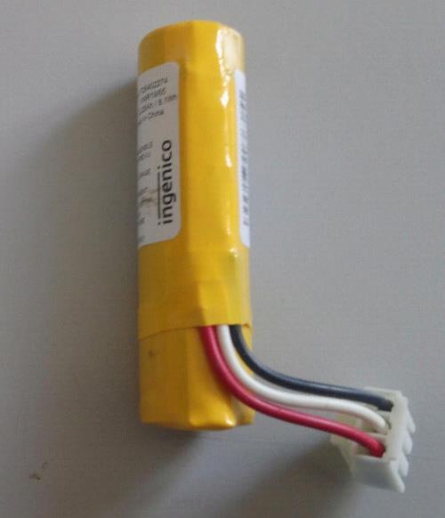 ingenico F26402274 3.6V 2.25Ah 8.1Wh used Rechargeable Battery Li-ion