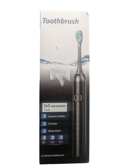 Electric Toothbrush with 4 heads charger lead and case