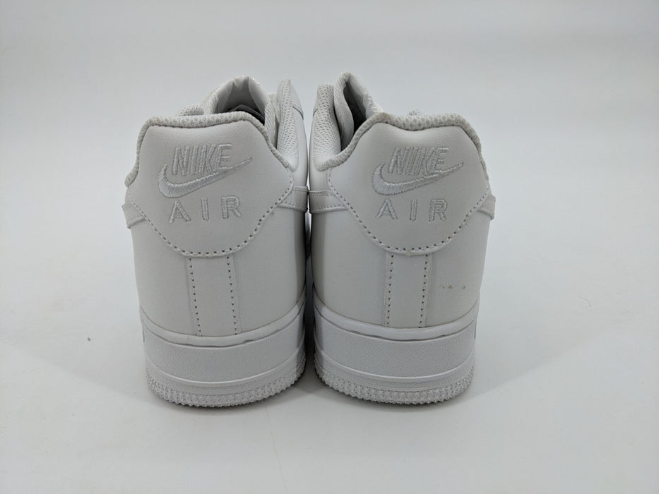 Nike Air Force 1 Low '07 White Trainers Size UK 10 Unisex