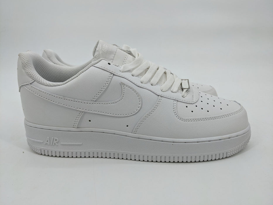 Nike Air Force 1 Low '07 White Trainers Size UK 10 Unisex