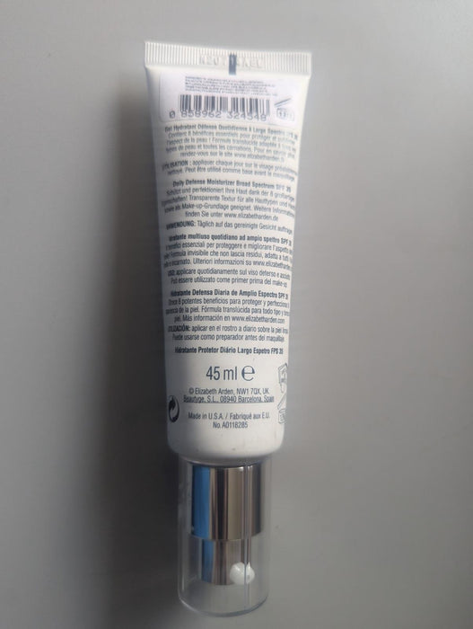 Elizabeth Arden 8 Hour Cream Great 8 Daily Defense Moisturizer SPF35 45 ml