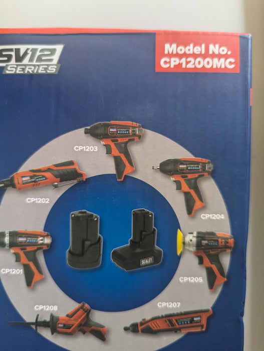 Sealey Cp1200Mc Lithium-Ion Battery Charger 12V 1 Hour For Cp1200Bp