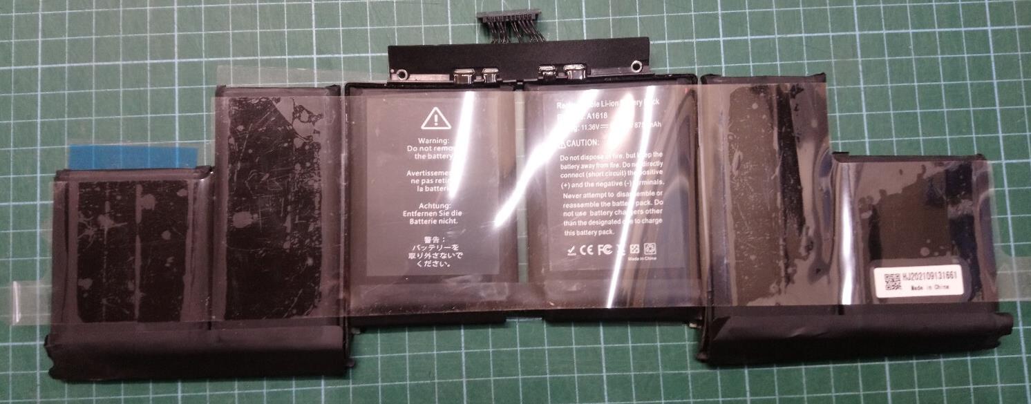 New A1618 Battery For APPLE MACBOOK PRO 15" RETINA MID 2015 inc Adhesive