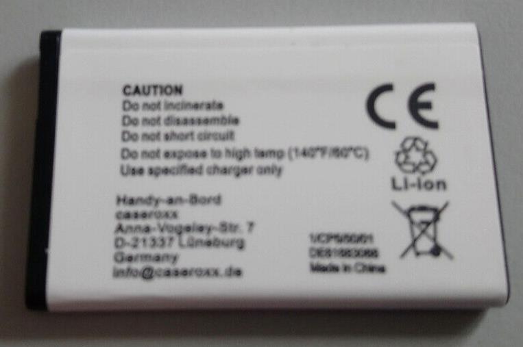 Caseroxx Replacement Battery DBC-800D For Doro 6520 - 900mAh