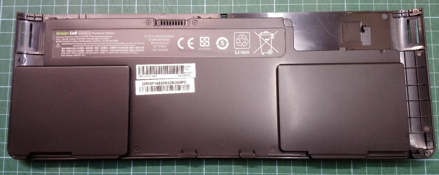 Laptop Battery for HP EliteBook Revolve 810 G2 Tablet 698943-001 H6L25UT OD06XL