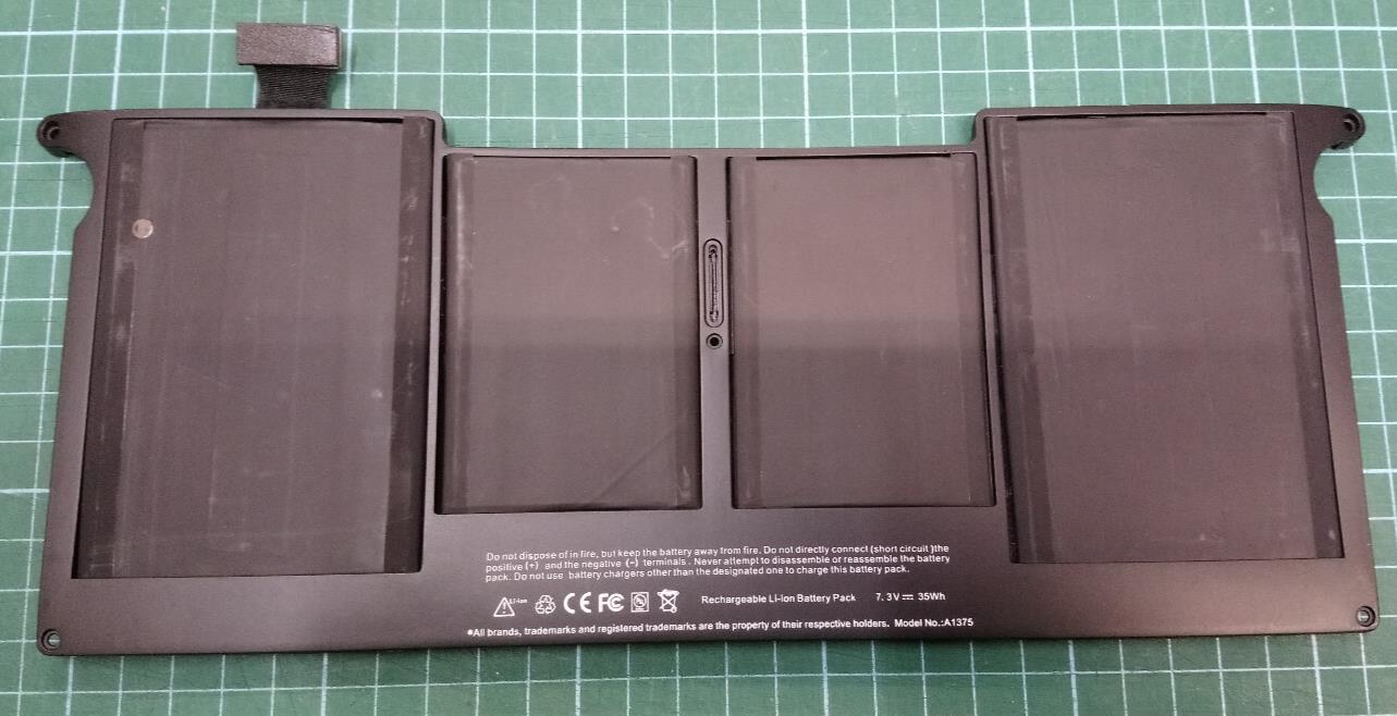 Used A1375 Battery For Apple MacBook Air 11 inch A1370 Late 2010 year MC505CH/A
