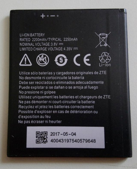Used For ZTE Li3822T43P4h736040 Replacement Battery Tempo X, Voda E8 (2200mAh)