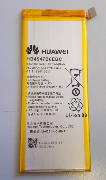 New Battery for Huawei PE-TL00M PE-TL10 PE-TL20 3.8V 3500mAh HB4547B6EBC