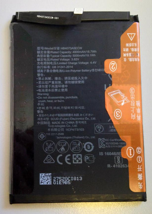 New Battery For Huawei ARE-AL00 4900mAh HB4073A5ECW