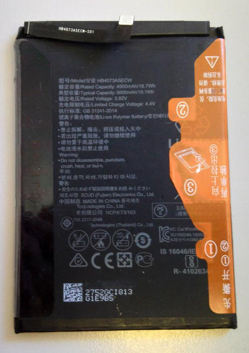 New Battery For Huawei ARE-AL00 4900mAh HB4073A5ECW