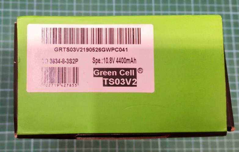 Green Cell Battery TS03V2 4400mAh for Satellite A660 C650 C660 C660D L650 L650D