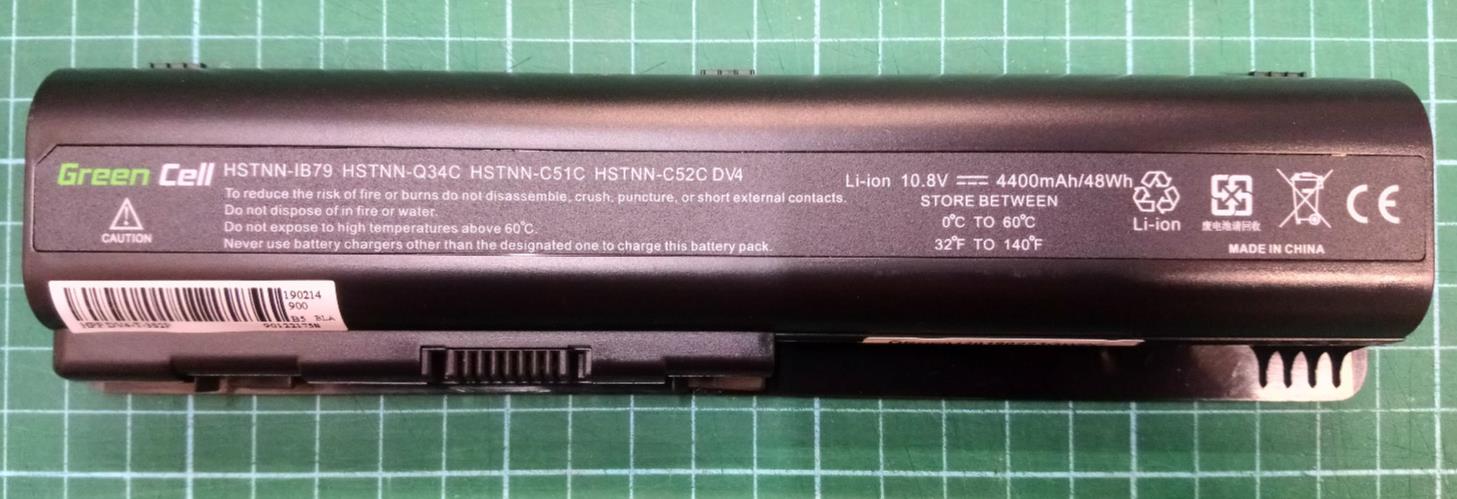 New Green Cell HP01 4400mAh Battery For Hp pavilion DV4