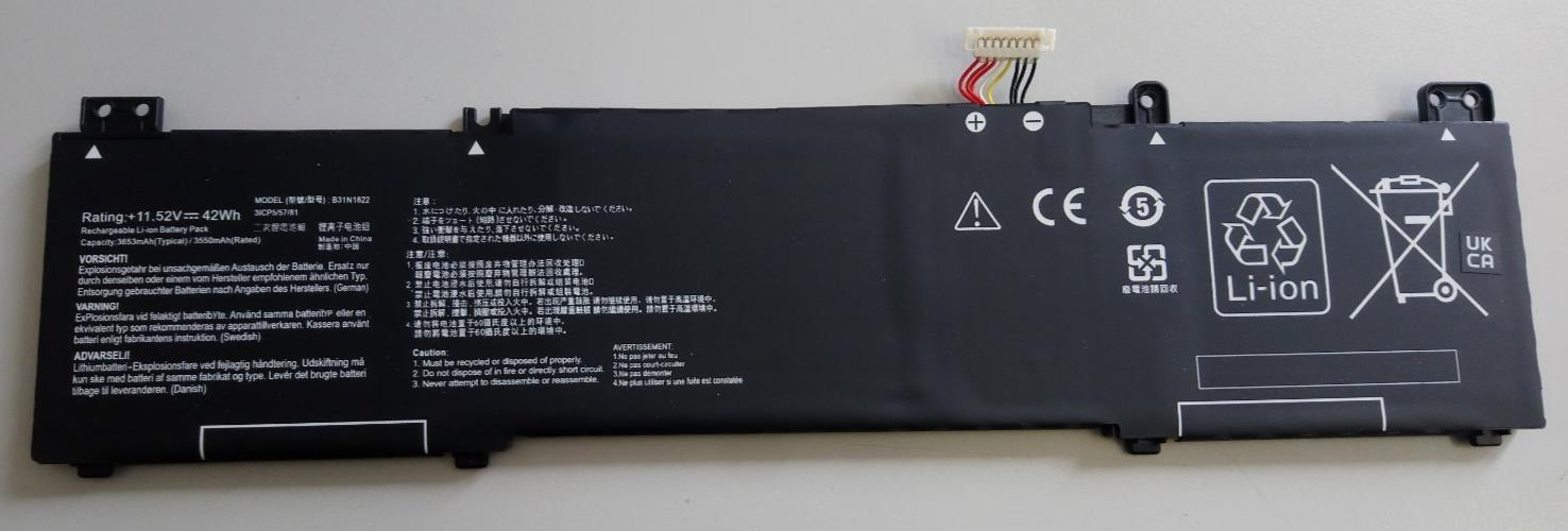Replacement Battery B31N1822 For ASUS ZenBook Flip 14 Q406DA UX462 UX462D