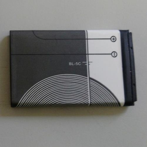 Battery BL-5C For Nokia 2710N, 2730C, 3100, 3109C, 3110C, 3110e, 3120, 3555