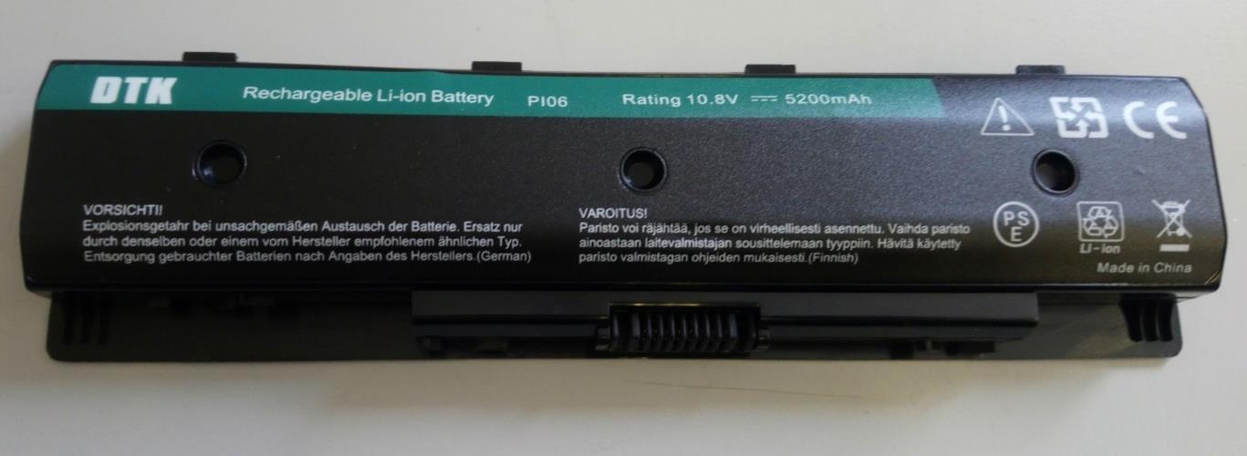 DTK Battery for HP PI06 PI06XL PI09 HP Envy Pavilion 14 15 17 HSTNN-LB40