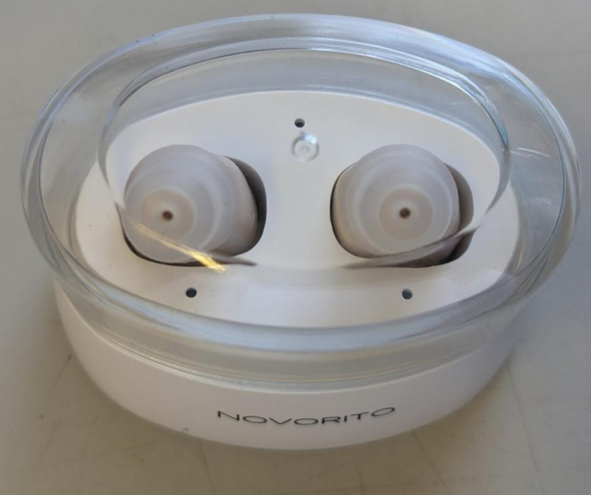 Novorito CIC Rechargeable Hearing Aids - 20h battery time - Completely in canal