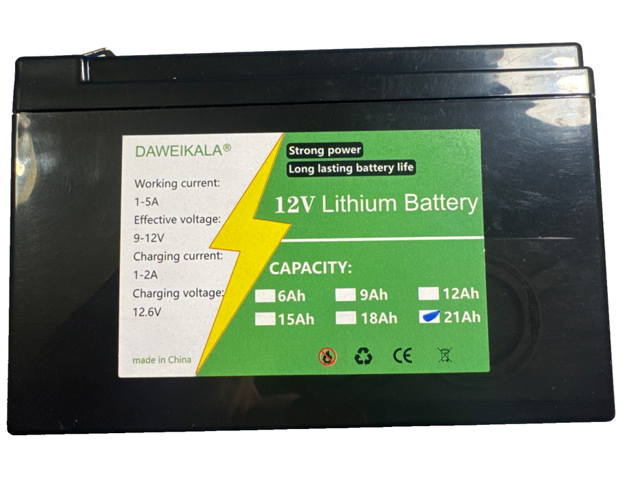 21Ah 18650 Lithium Battery 12V Pack 3S7P Rechargeable Battery for Solar Energy