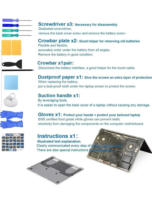 A2141 MacBook Pro Battery Replacement, A2113 Battery for MacBook Pro 16 Inch