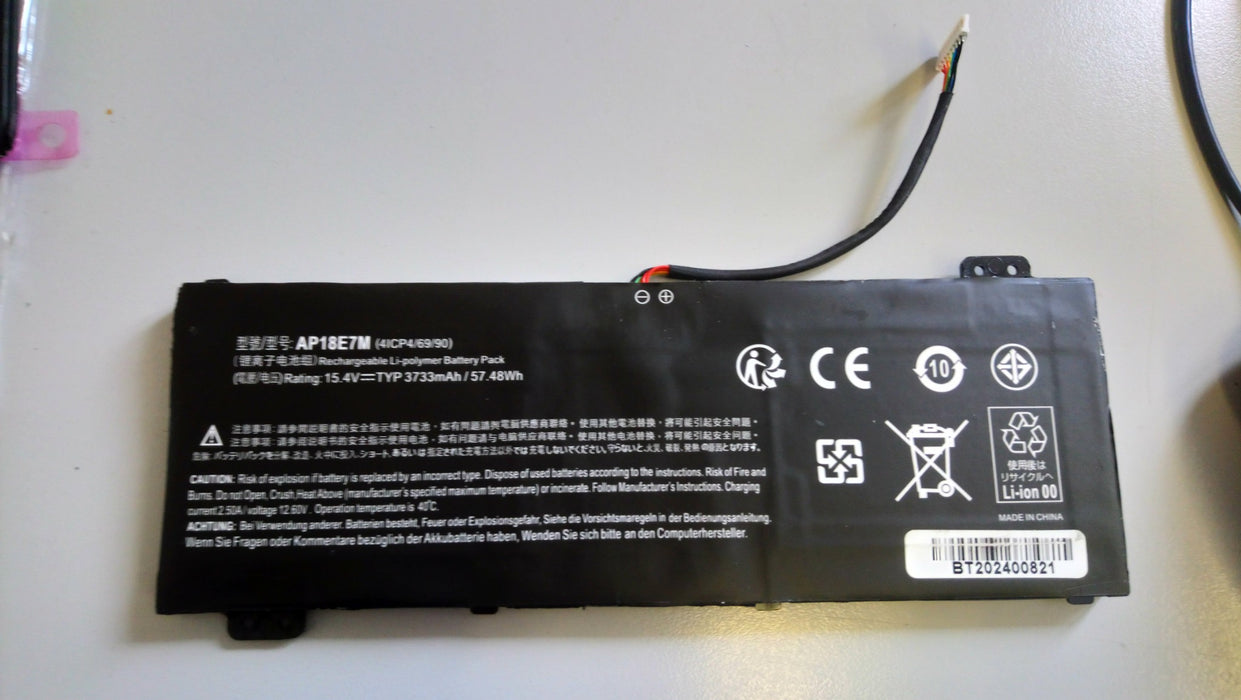 AP18E7M battery For Acer Predator Helios 300 PH315-52 PH315-53 Series