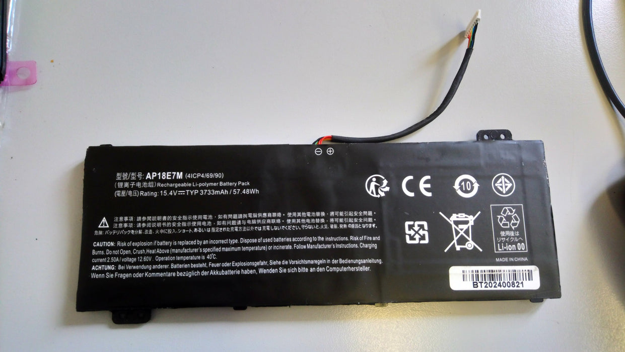 AP18E7M battery For Acer Predator Helios 300 PH315-52 PH315-53 Series
