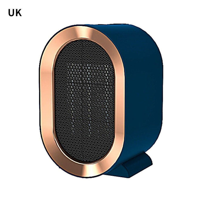 1200W Compact Portable Ceramic Plug in Fan Heater Low Energy Silent Mini Heaters