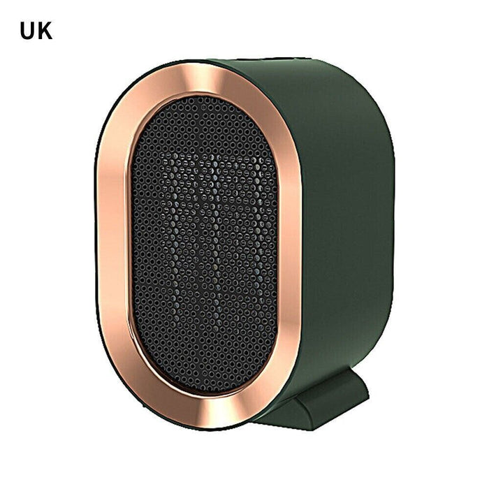 1200W Compact Portable Ceramic Plug in Fan Heater Low Energy Silent Mini Heaters