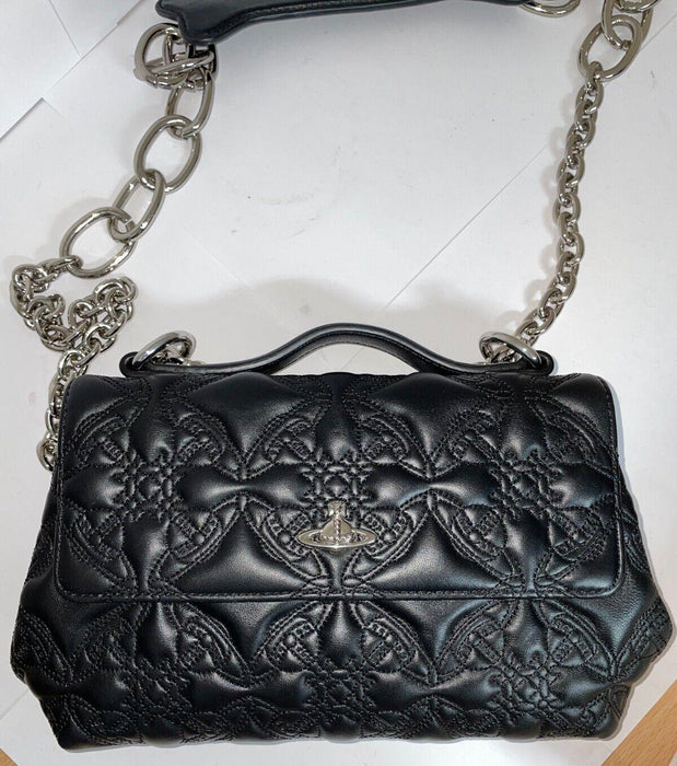 Vivienne Westwood Coventry handbag 131218 Black Leather