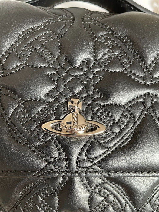 Vivienne Westwood Coventry handbag 131218 Black Leather